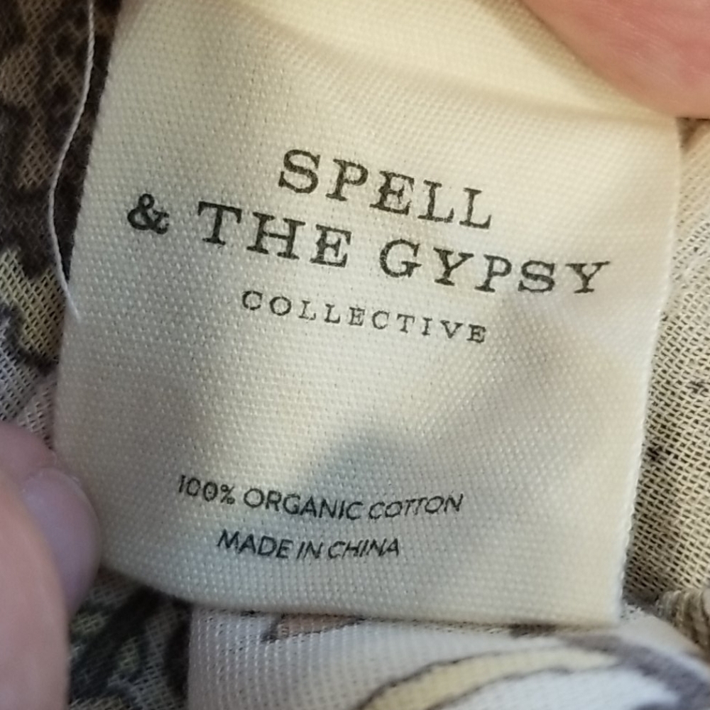 ๐SPELL & THE GYPSY๐ Journey Boho Dress ~ Ash Medium M NWT - Picture 14 of 16